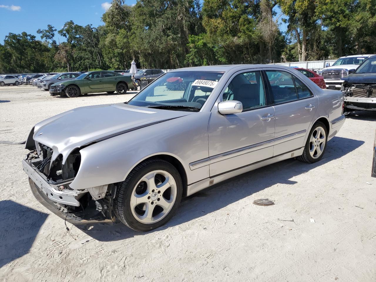 2002 Mercedes-benz E 320 Gray vin: WDBJF65J12B457350