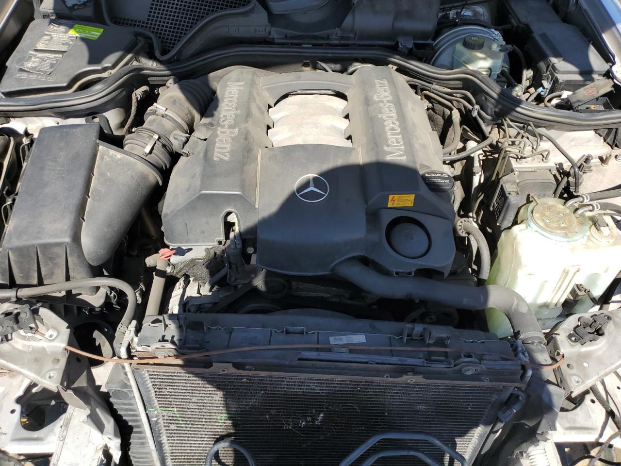 2002 Mercedes-benz E 320 Gray vin: WDBJF65J12B457350