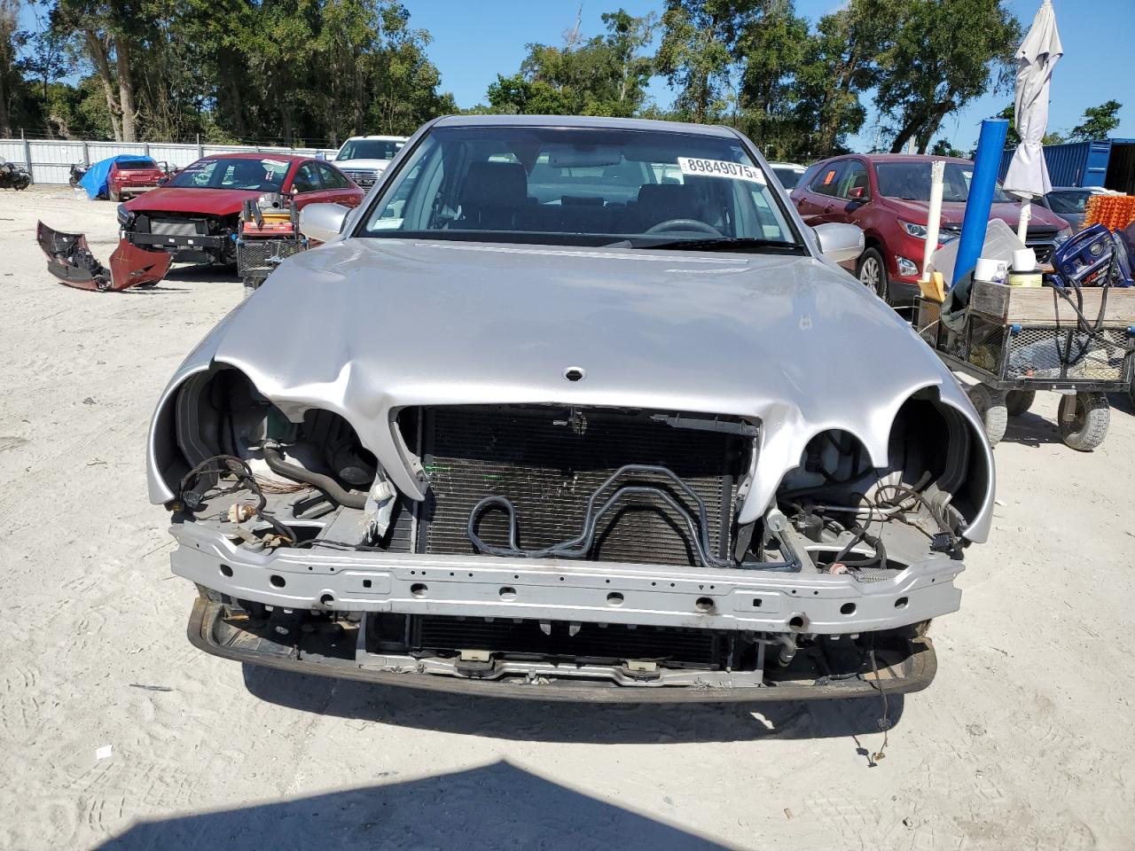 2002 Mercedes-benz E 320 Gray vin: WDBJF65J12B457350