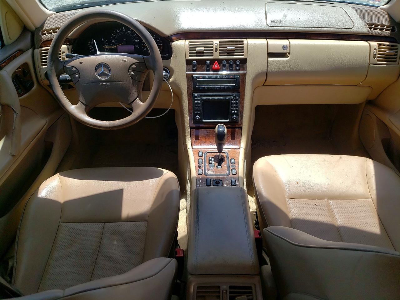 2002 Mercedes-benz E 320 Turquoise vin: WDBJF65J12B476304