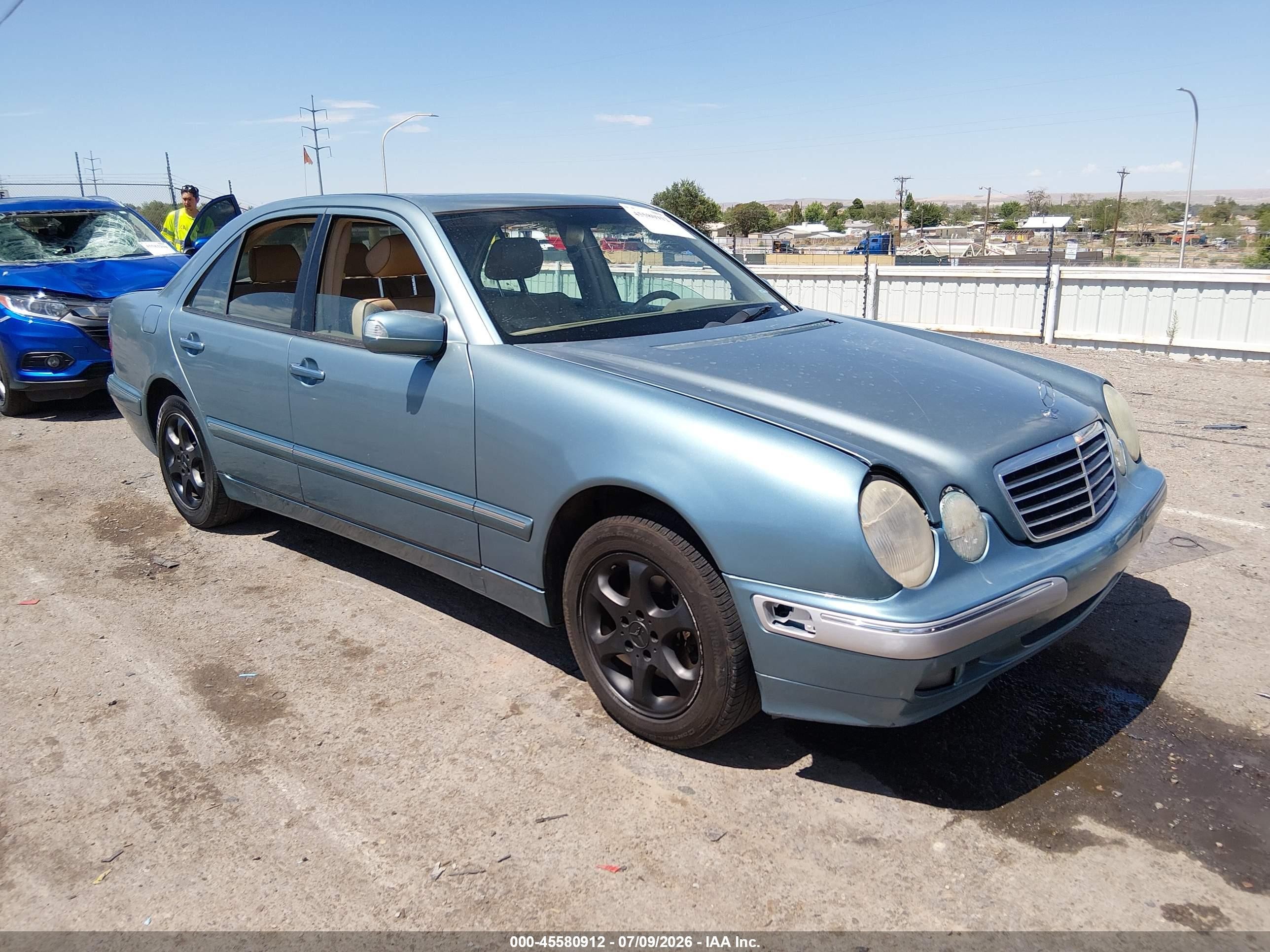 2002 Mercedes-benz E 320 Special Edition Blue vin: WDBJF65J12B484466
