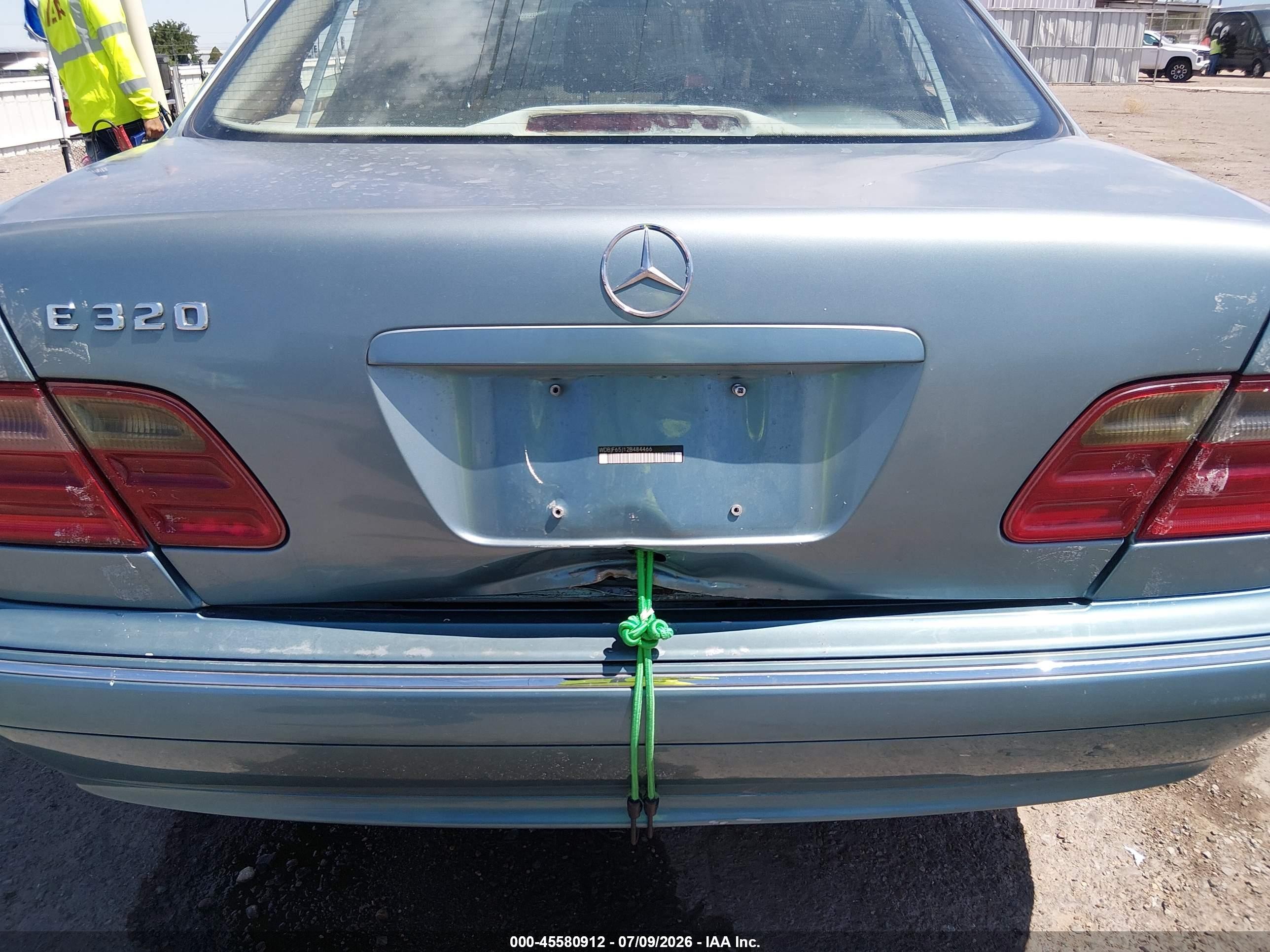 2002 Mercedes-benz E 320 Special Edition Blue vin: WDBJF65J12B484466
