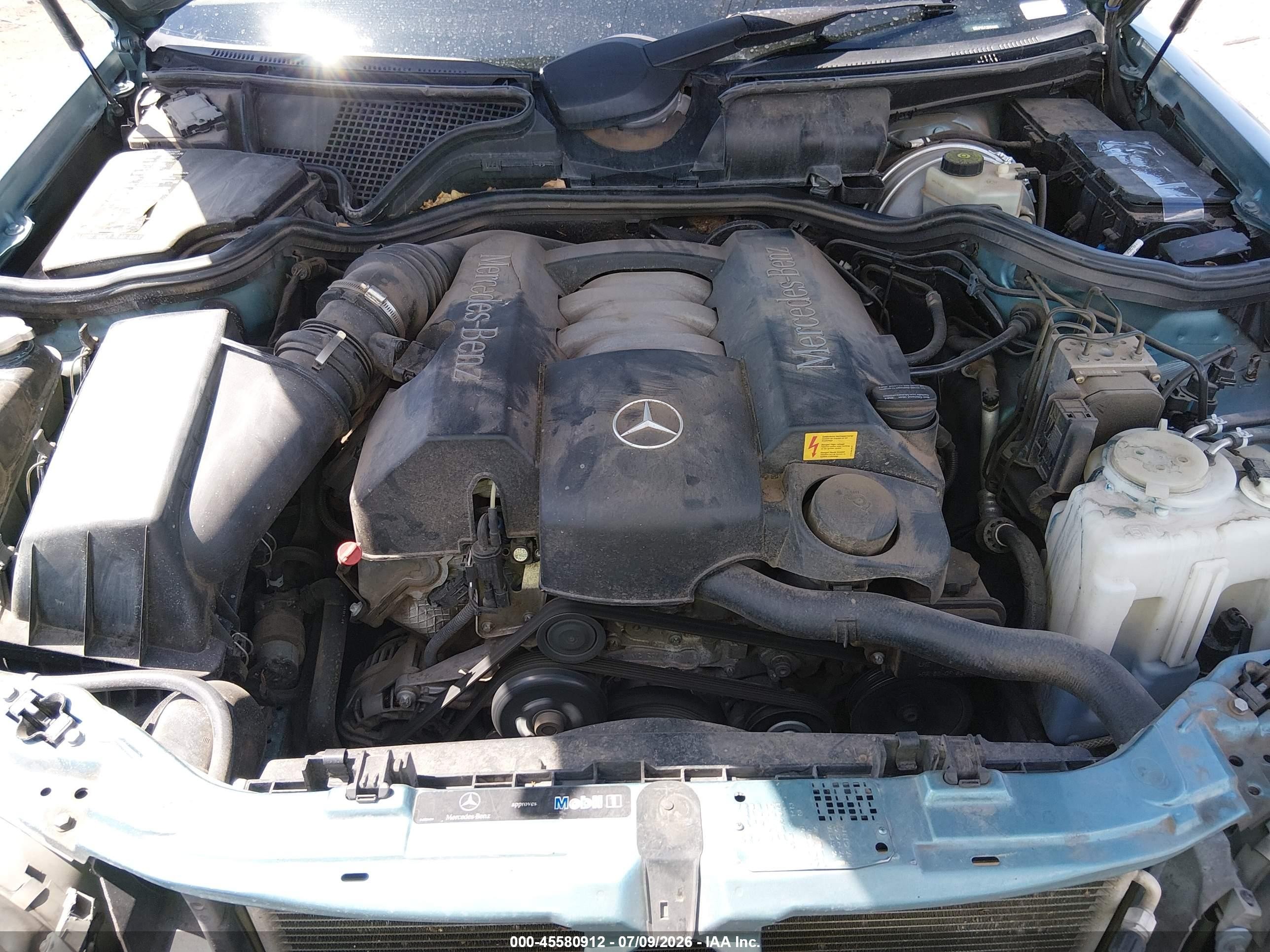 2002 Mercedes-benz E 320 Special Edition Blue vin: WDBJF65J12B484466