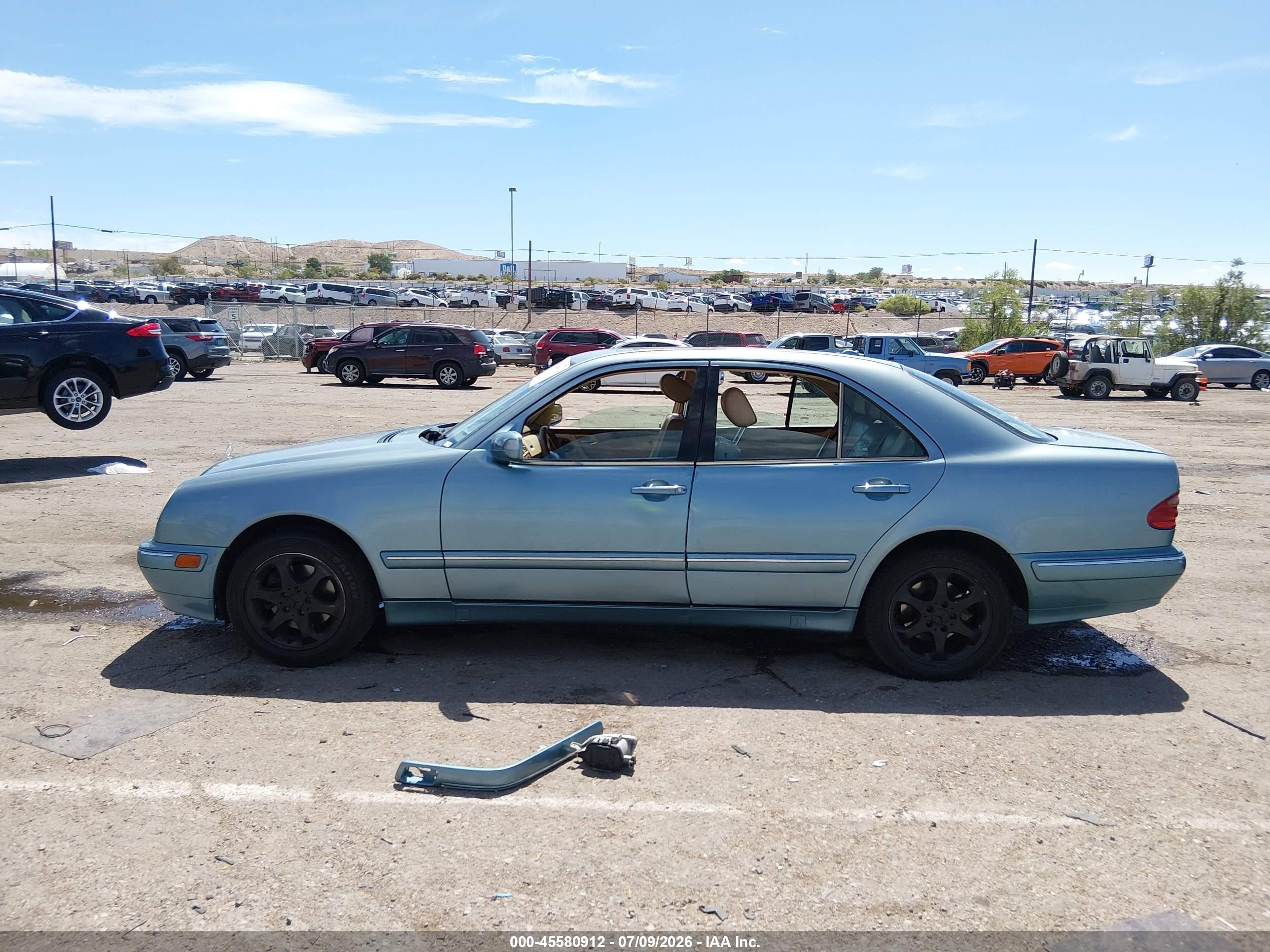 2002 Mercedes-benz E 320 Special Edition Blue vin: WDBJF65J12B484466
