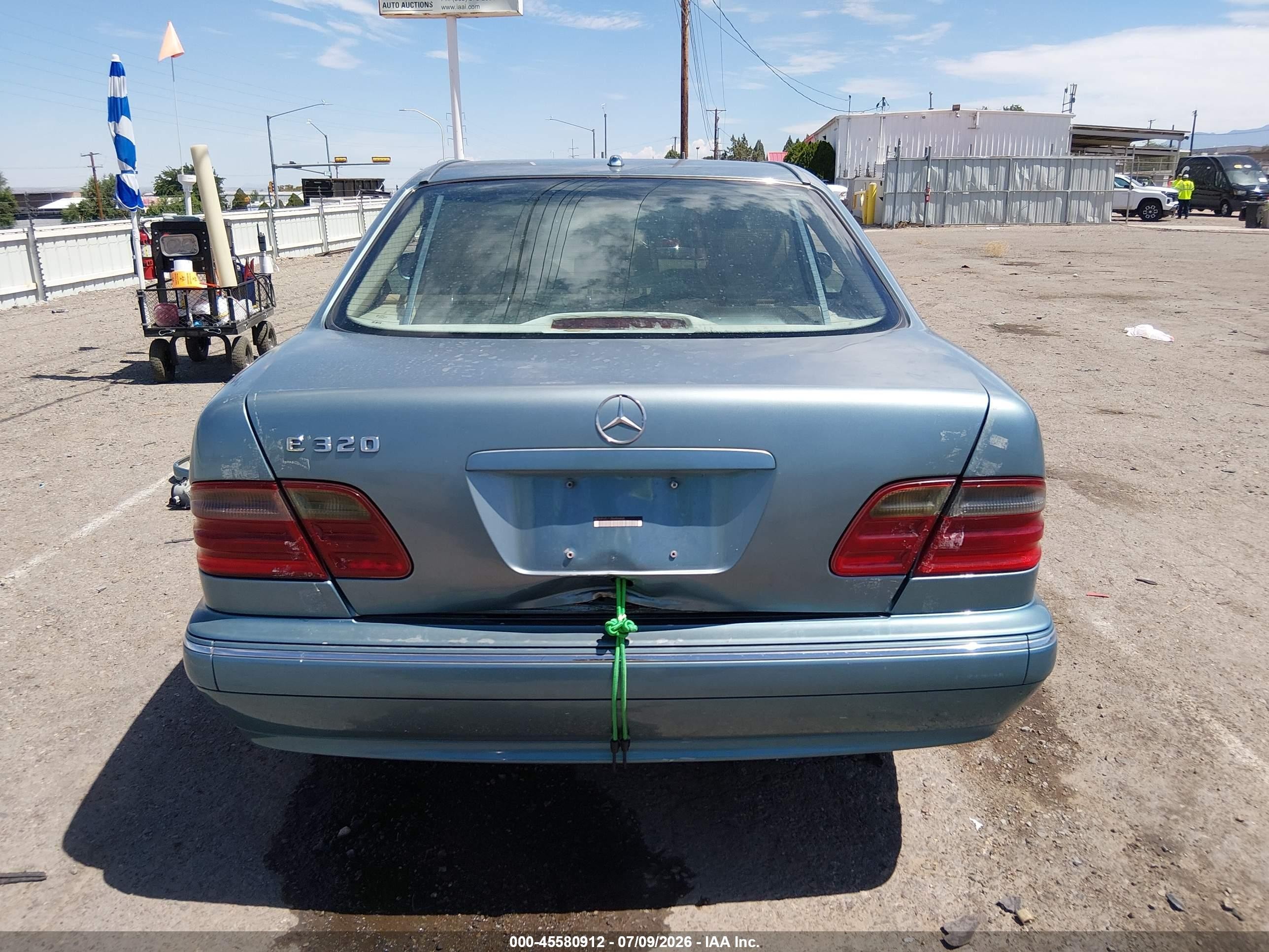 2002 Mercedes-benz E 320 Special Edition Blue vin: WDBJF65J12B484466