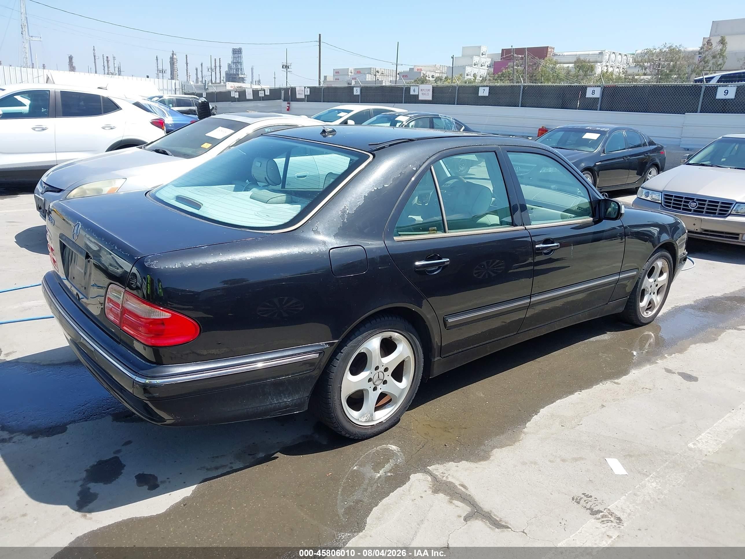 2002 Mercedes-benz E 320 Special Edition Black vin: WDBJF65J12B485472
