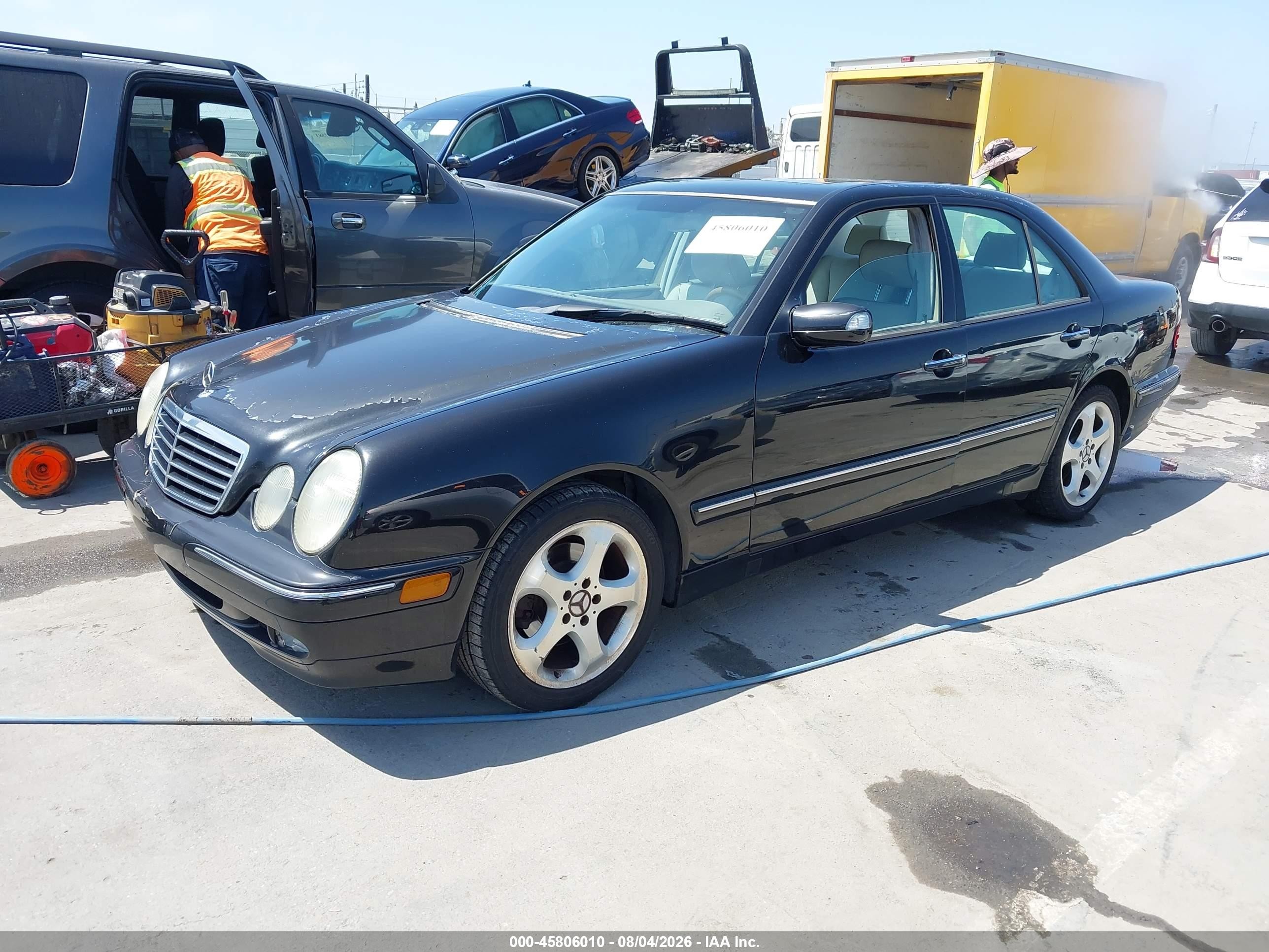 2002 Mercedes-benz E 320 Special Edition Black vin: WDBJF65J12B485472