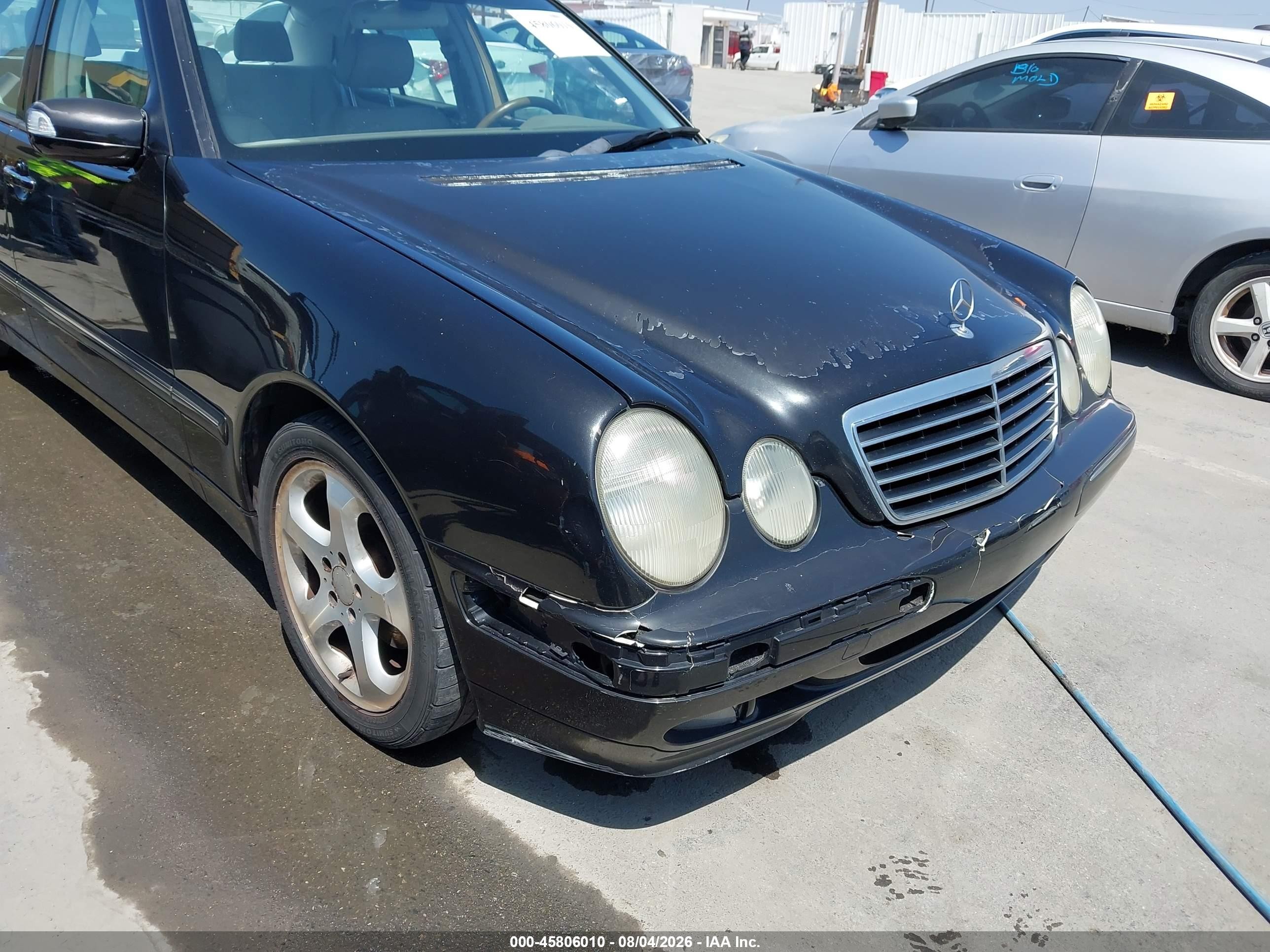 2002 Mercedes-benz E 320 Special Edition Black vin: WDBJF65J12B485472