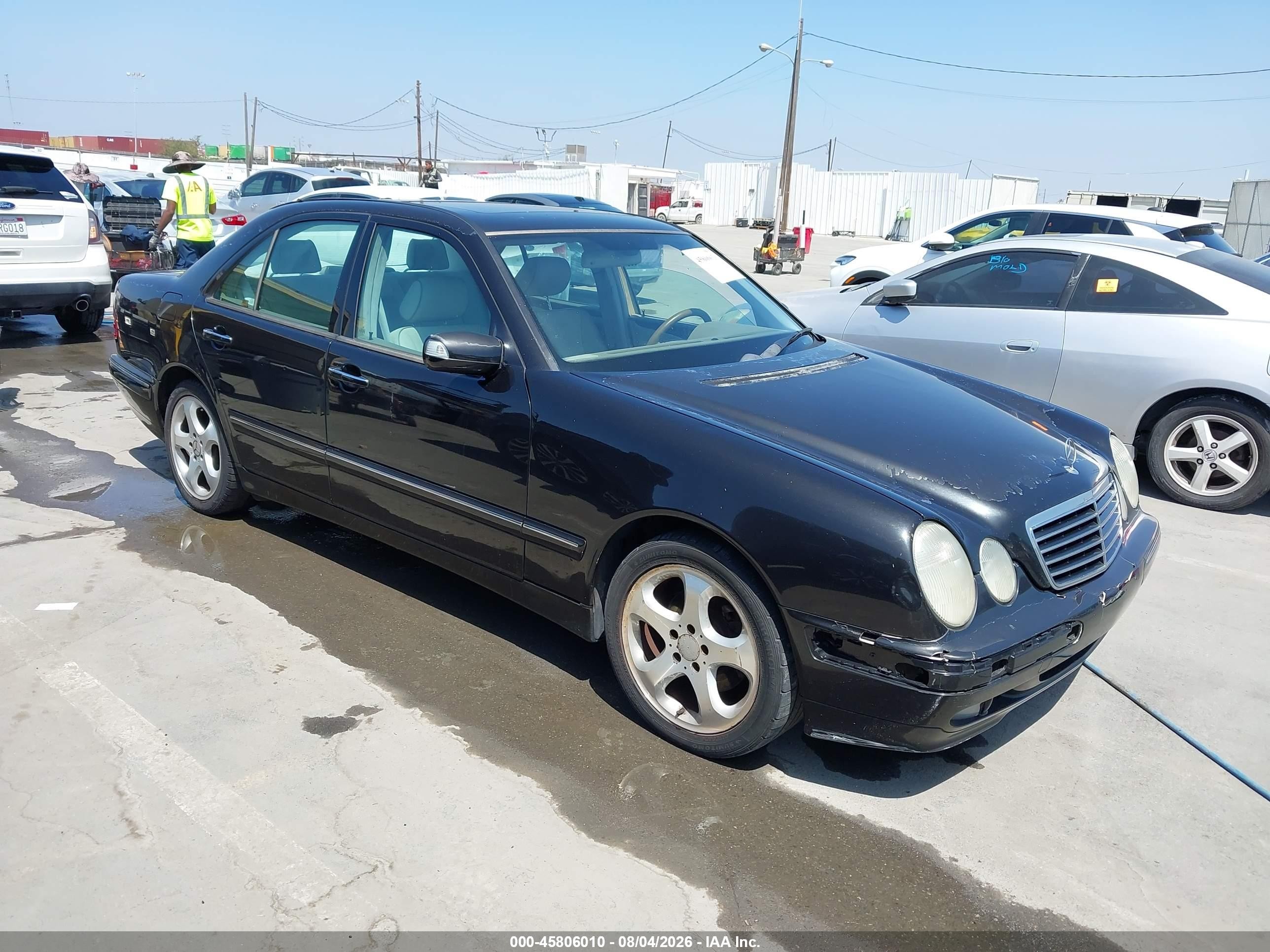 2002 Mercedes-benz E 320 Special Edition Black vin: WDBJF65J12B485472