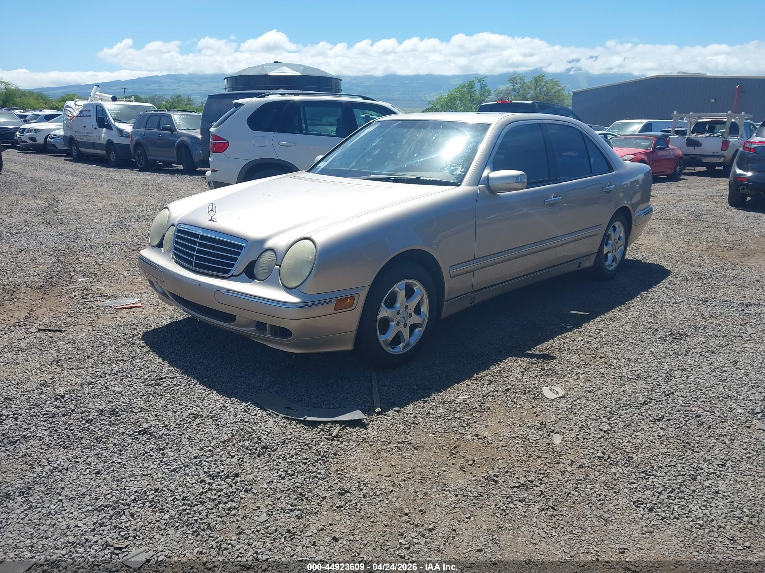 2002 Mercedes-benz E 320 Special Edition Золотой vin: WDBJF65J22B404091