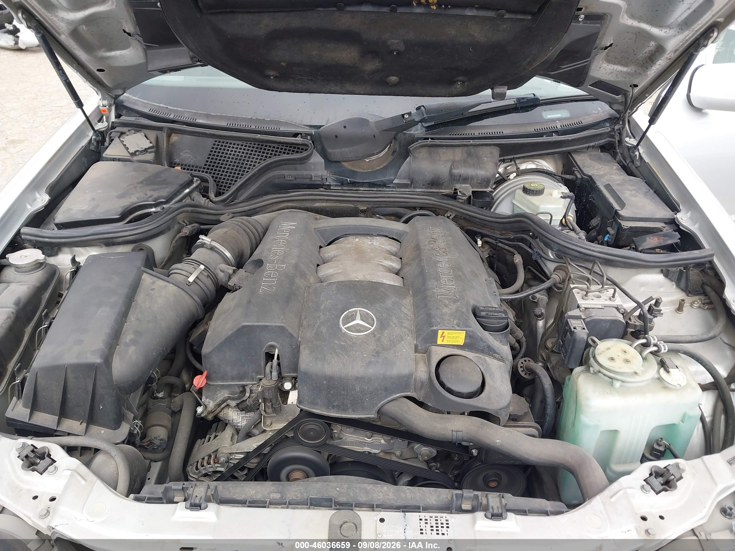 2002 Mercedes-benz E 320 Special Edition Silver vin: WDBJF65J22B440265