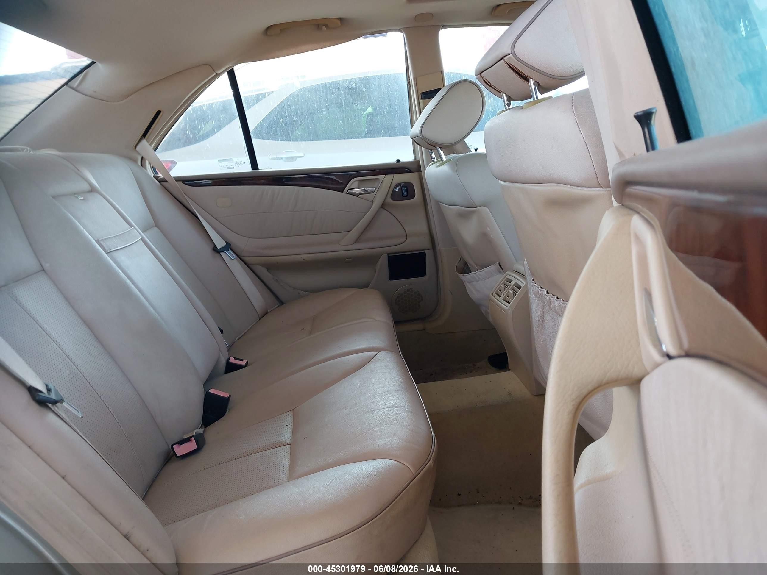 2000 Mercedes-benz E 320   Золотой vin: WDBJF65J2YB066376