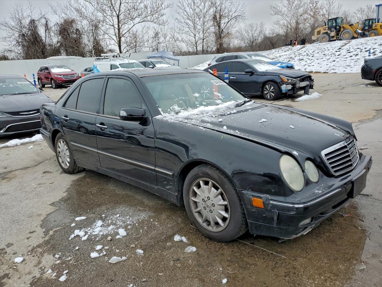 2000 Mercedes-benz E 320 Black vin: WDBJF65J3YA979167