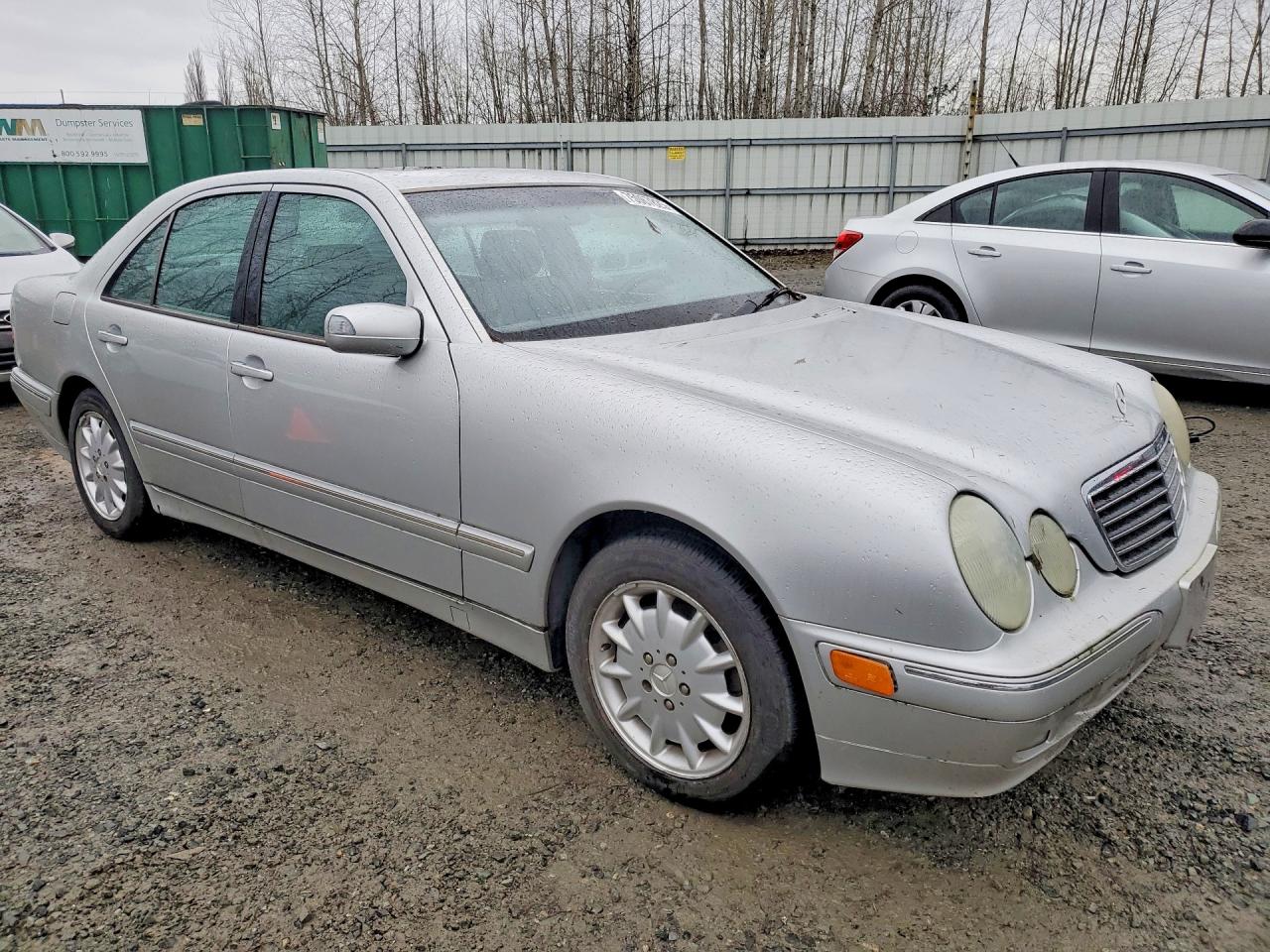 2000 Mercedes-benz E 320 Серебряный vin: WDBJF65J3YB030230