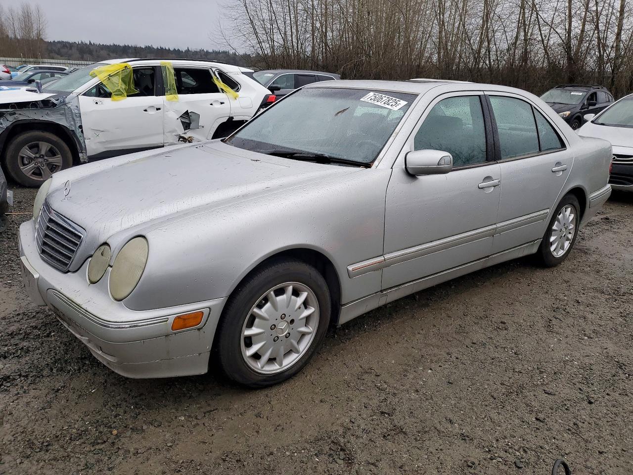 2000 Mercedes-benz E 320 Серебряный vin: WDBJF65J3YB030230