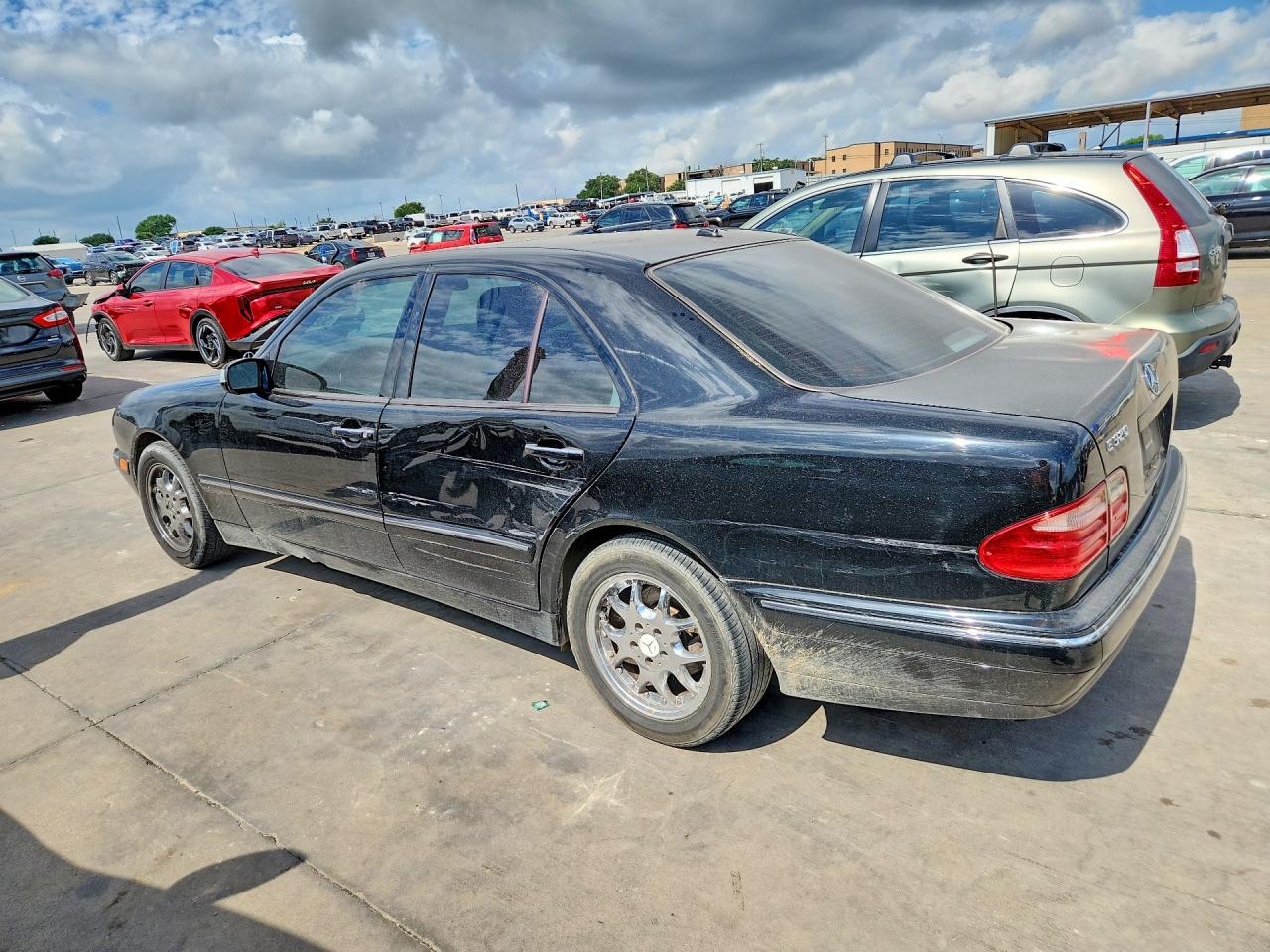 2001 Mercedes-benz E 320 Black vin: WDBJF65J41B255441