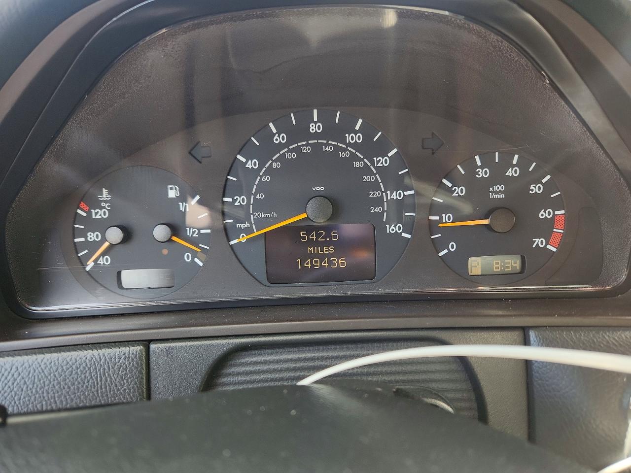 2001 Mercedes-benz E 320 Black vin: WDBJF65J41B255441
