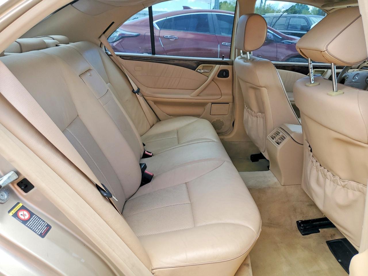 2000 Mercedes-benz E 320 Beige vin: WDBJF65J4YB083647