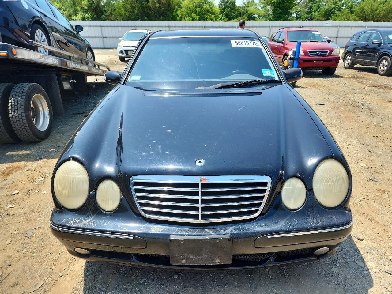 2002 Mercedes-benz E 320 Black vin: WDBJF65J52B422570