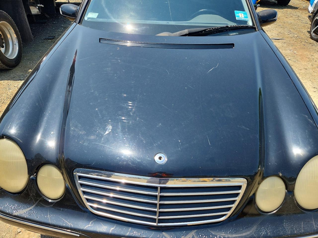 2002 Mercedes-benz E 320 Black vin: WDBJF65J52B422570