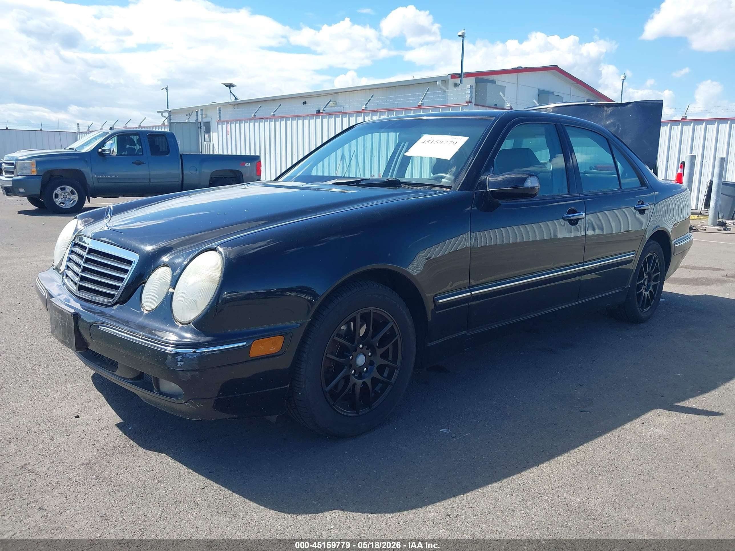 2002 Mercedes-benz E 320 Special Edition Black vin: WDBJF65J52B499259