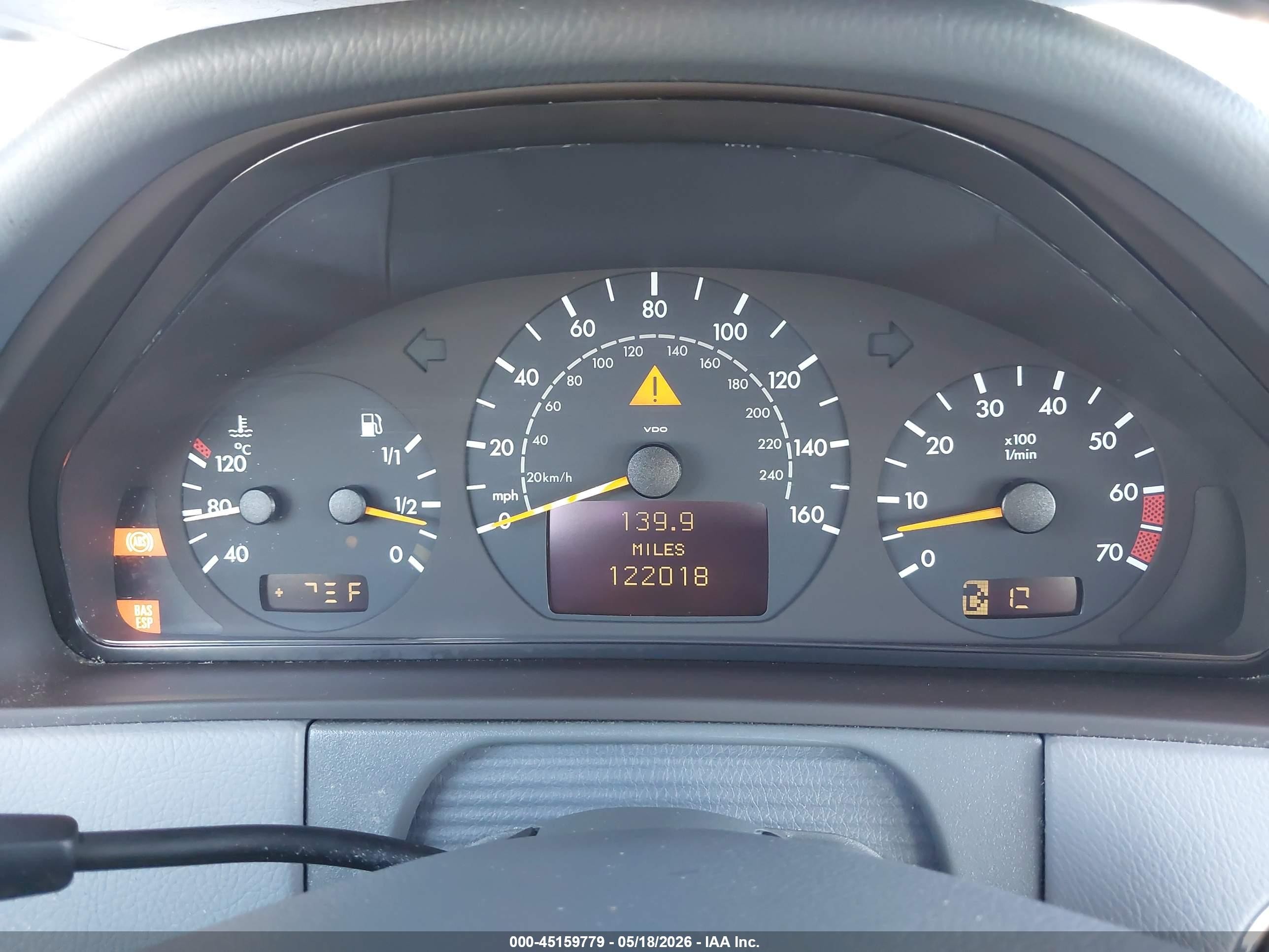 2002 Mercedes-benz E 320 Special Edition Black vin: WDBJF65J52B499259