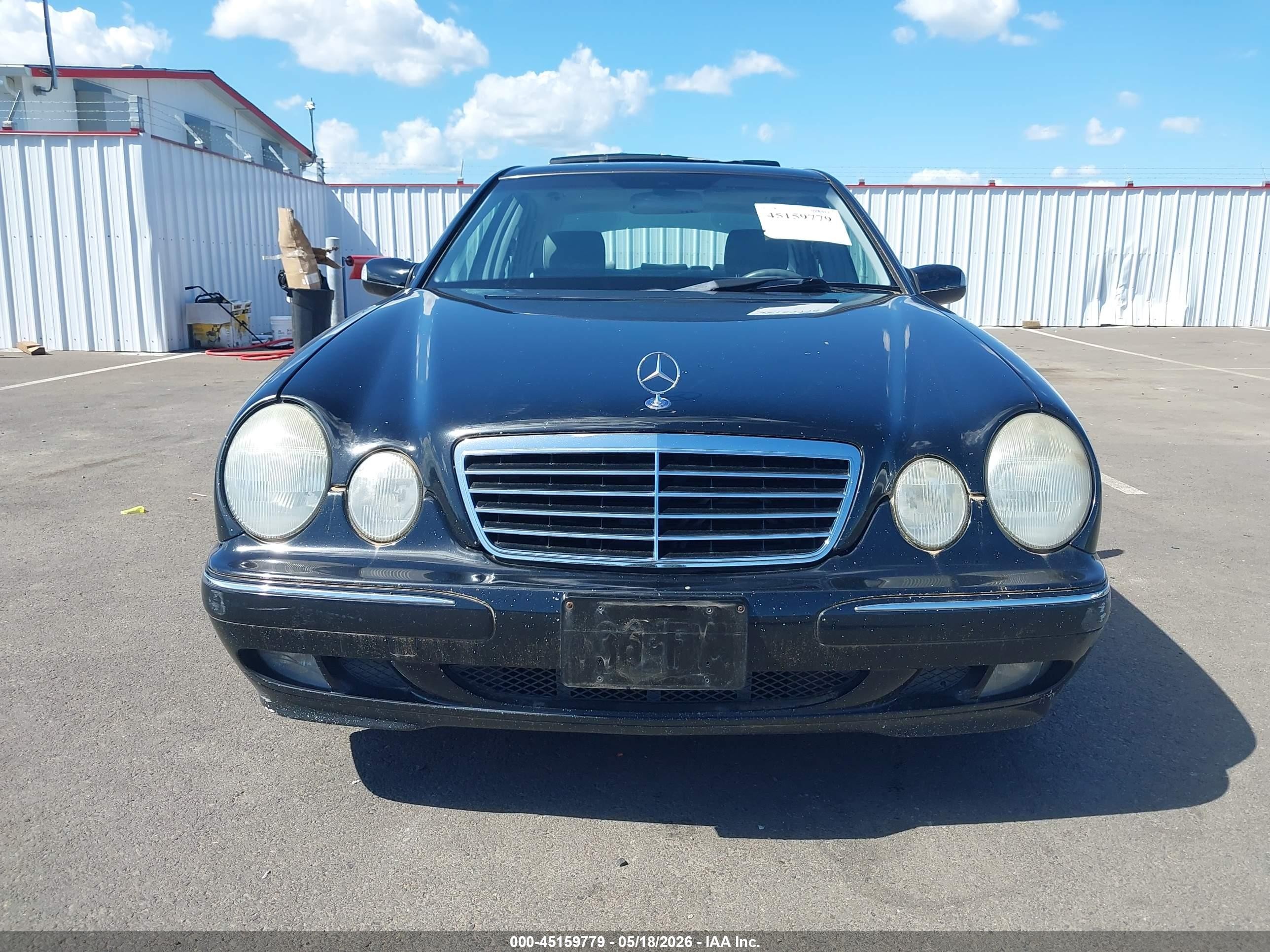 2002 Mercedes-benz E 320 Special Edition Black vin: WDBJF65J52B499259