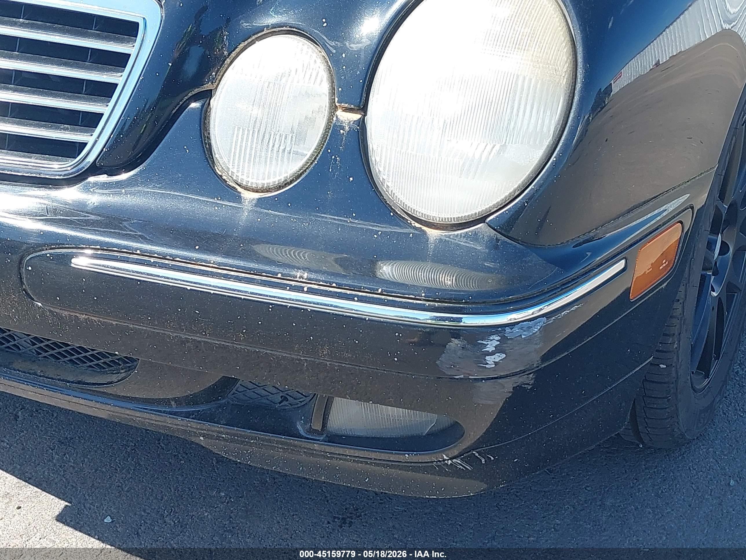 2002 Mercedes-benz E 320 Special Edition Black vin: WDBJF65J52B499259