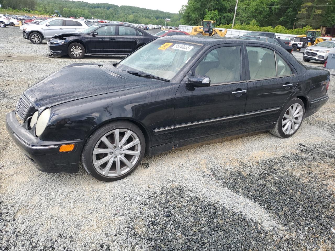 2000 Mercedes-benz E 320 Black vin: WDBJF65J5YA974083