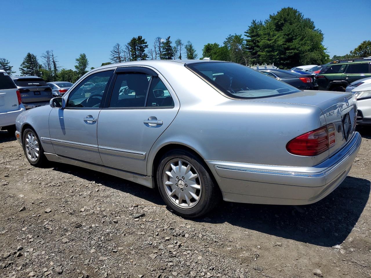 2000 Mercedes-benz E 320 Silver vin: WDBJF65J5YB157898