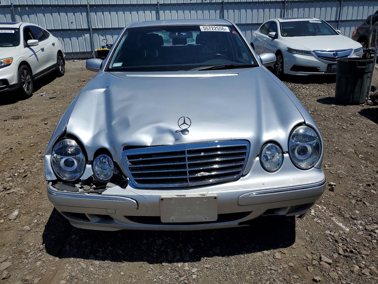 2000 Mercedes-benz E 320 Silver vin: WDBJF65J5YB157898