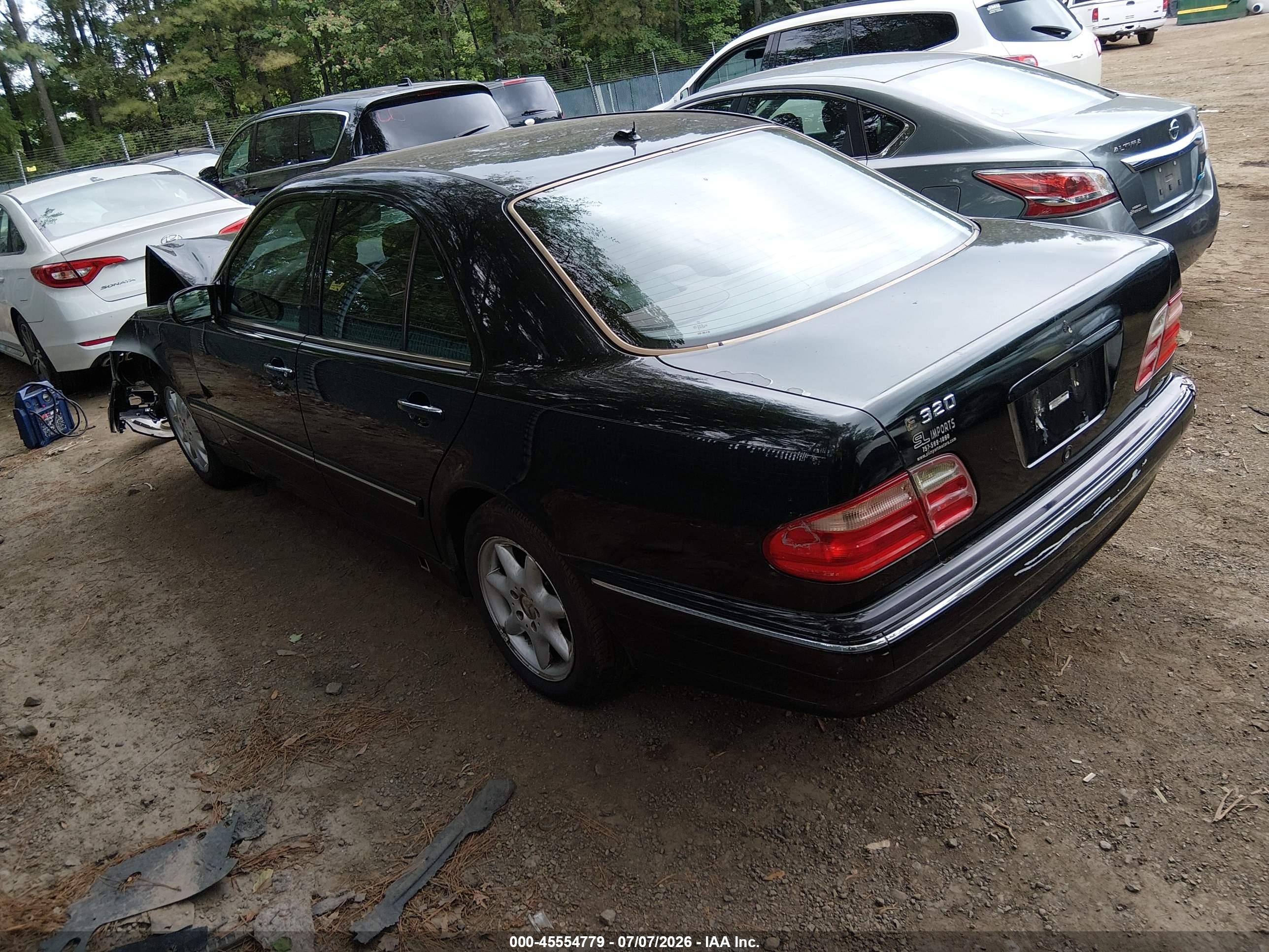 2001 Mercedes-benz E 320 Черный vin: WDBJF65J61B252508