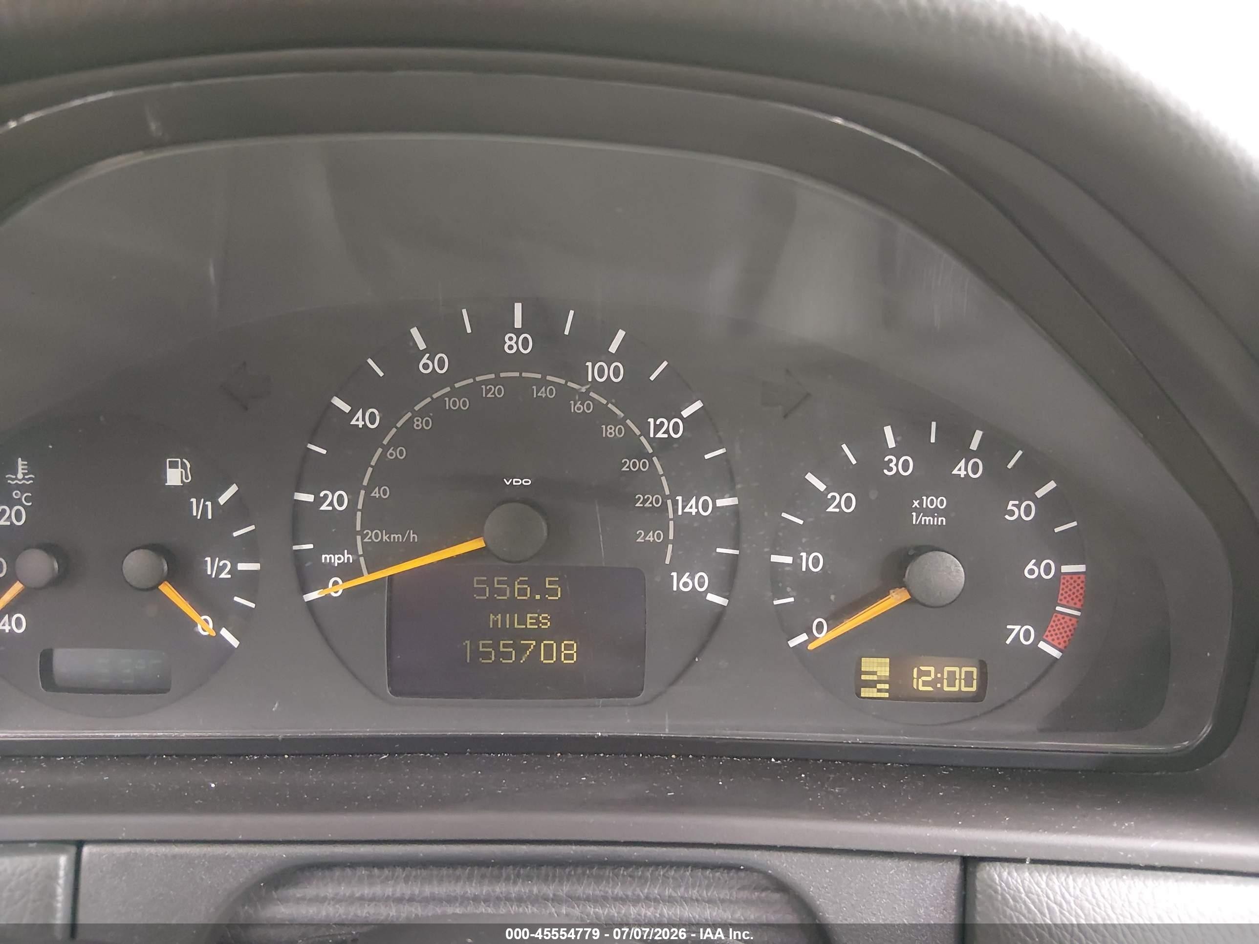 2001 Mercedes-benz E 320 Черный vin: WDBJF65J61B252508