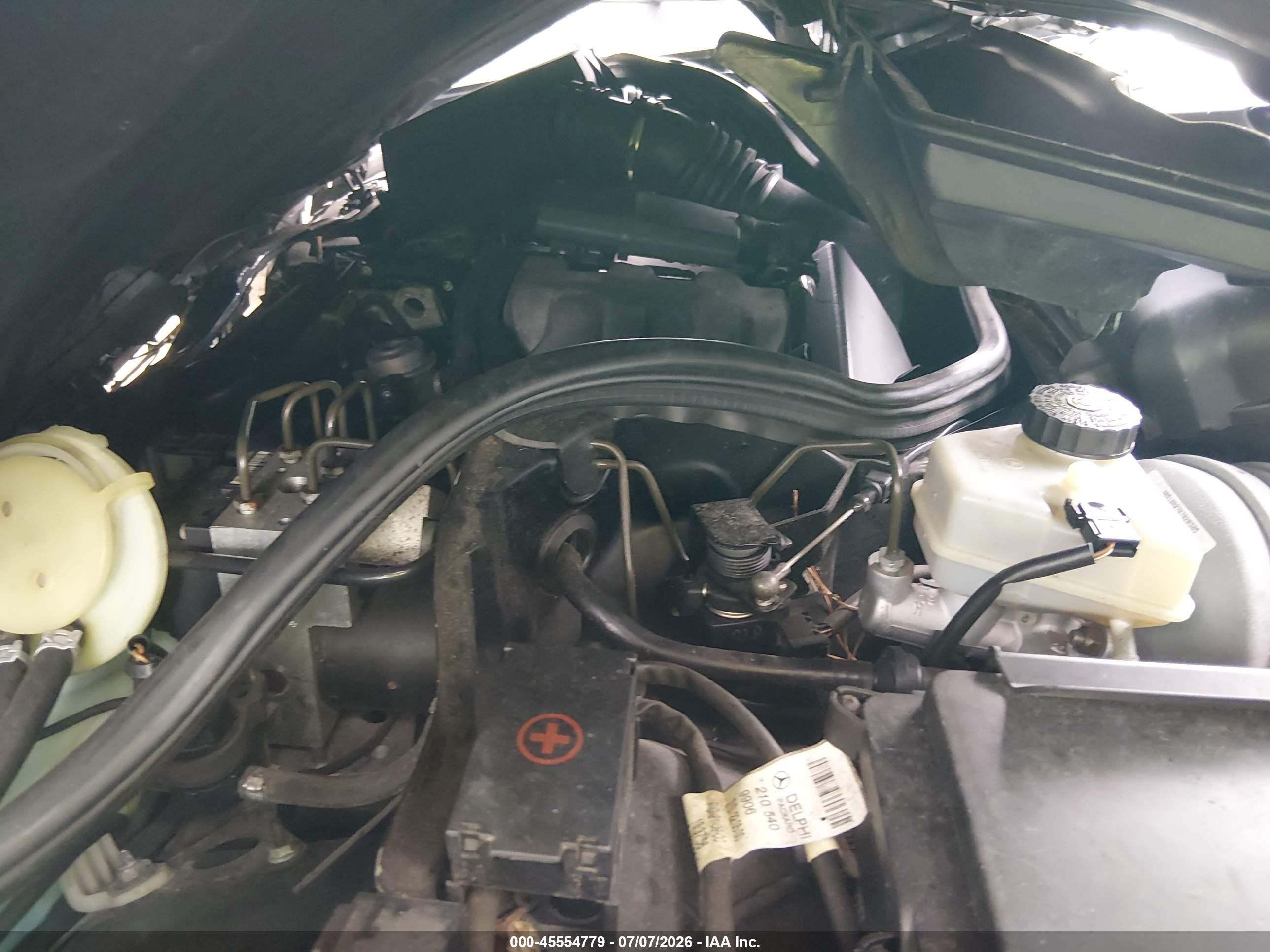 2001 Mercedes-benz E 320 Черный vin: WDBJF65J61B252508