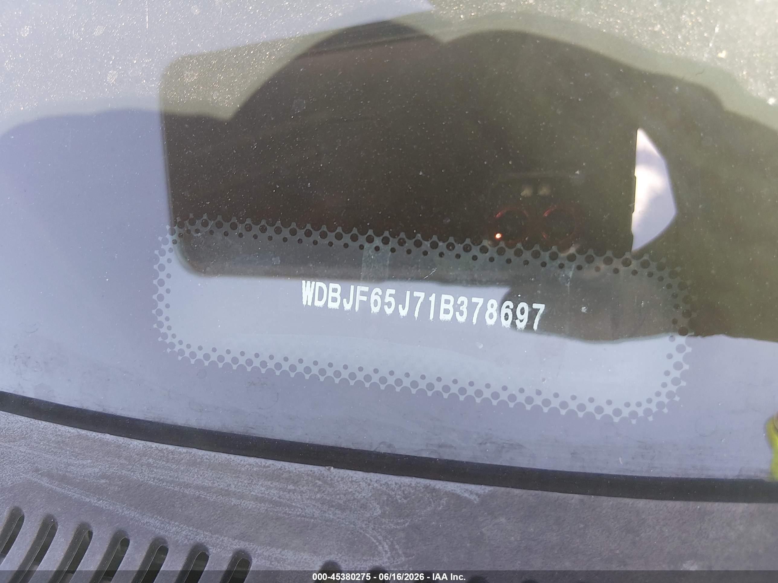 2001 Mercedes-benz E 320   Gray vin: WDBJF65J71B378697