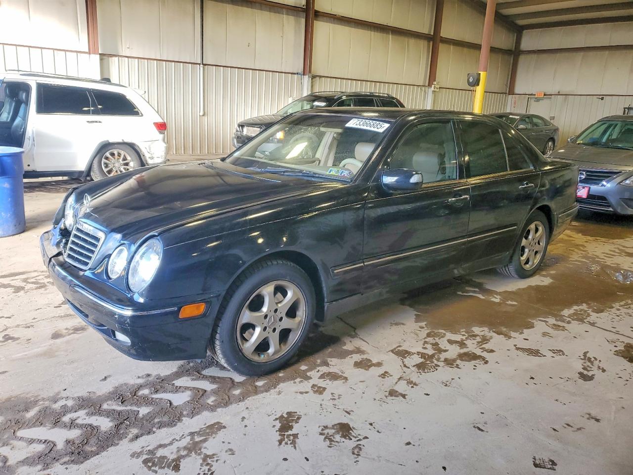 2002 Mercedes-benz E 320 Black vin: WDBJF65J72B417970