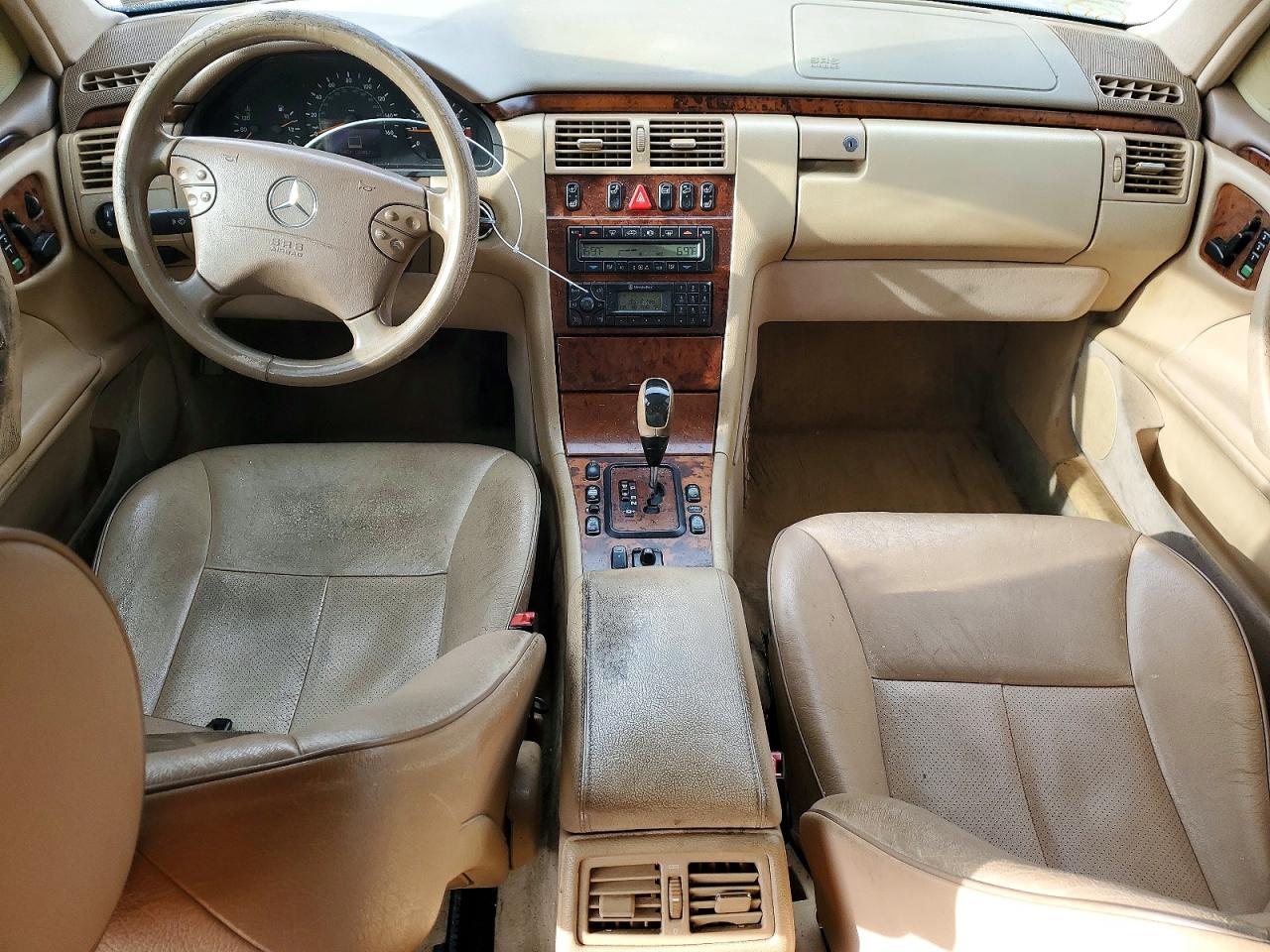 2002 Mercedes-benz E 320 Black vin: WDBJF65J72B417970