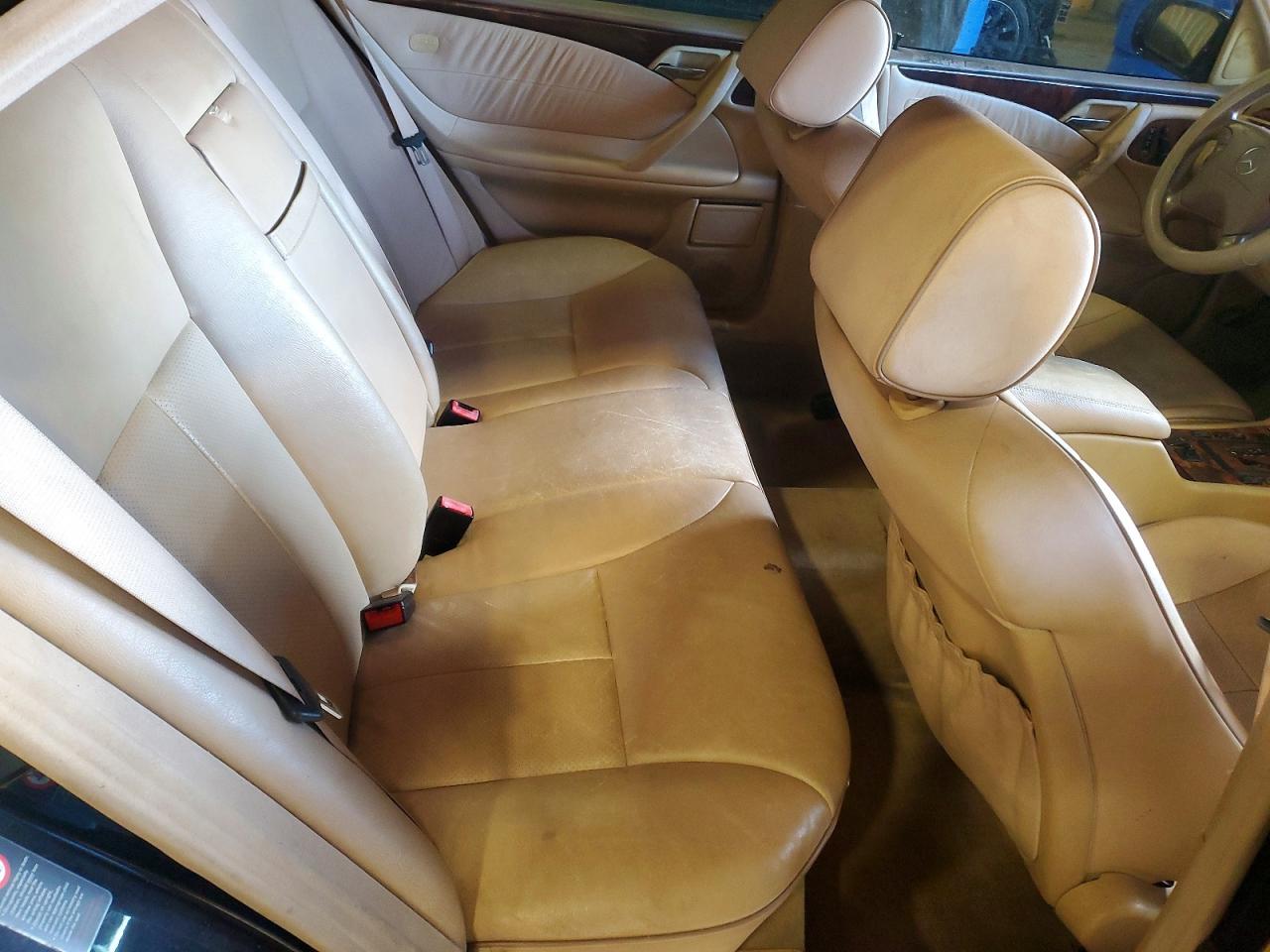 2002 Mercedes-benz E 320 Black vin: WDBJF65J72B417970