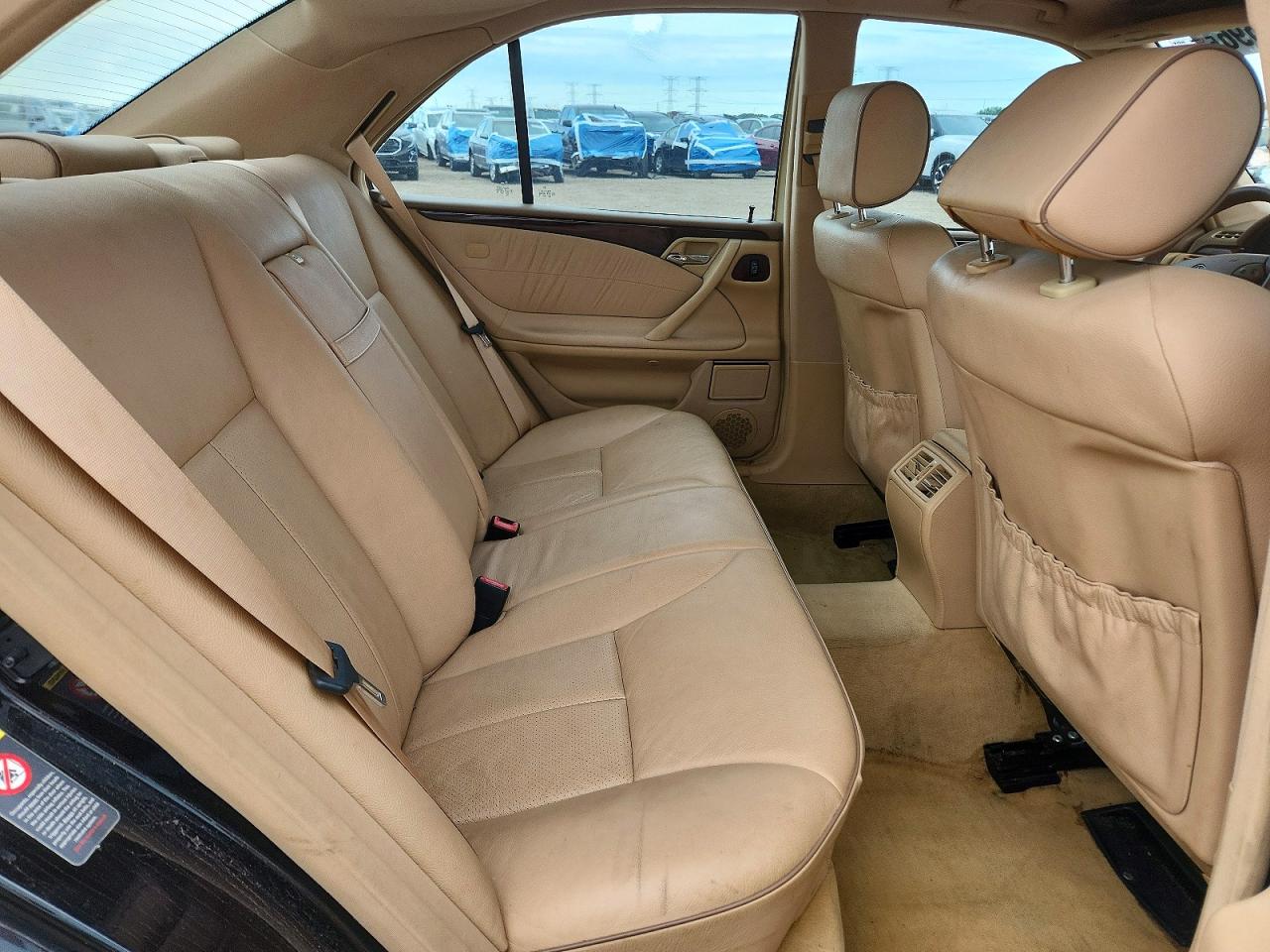 2000 Mercedes-benz E 320 Black vin: WDBJF65J7YB026908