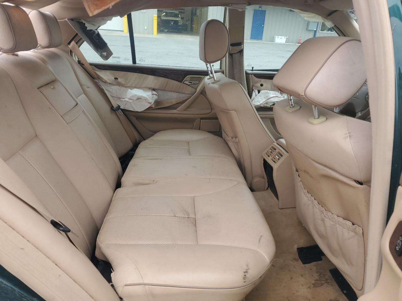 2000 Mercedes-benz E 320 Green vin: WDBJF65J7YB069919