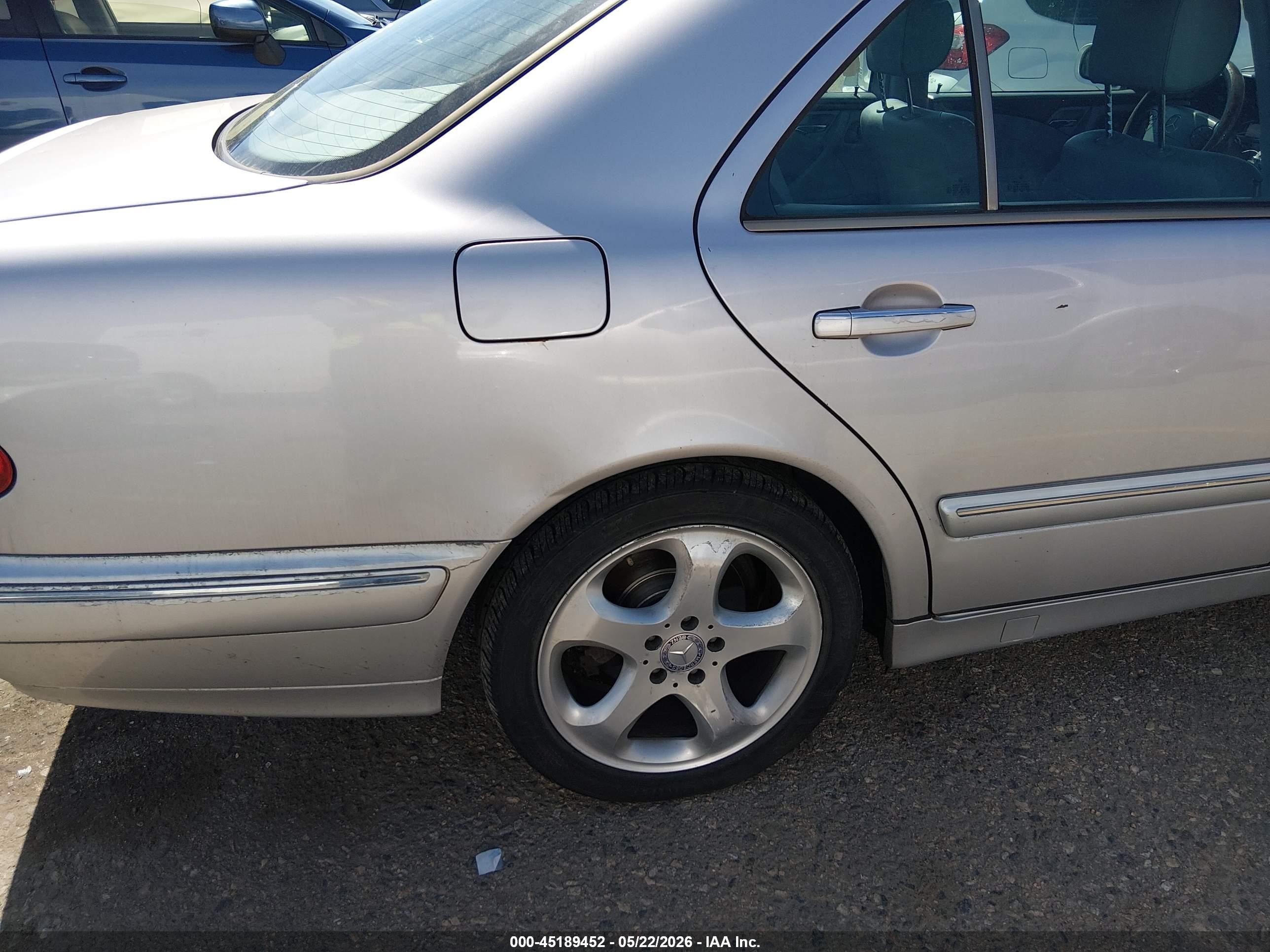 2002 Mercedes-benz E 320 Special Edition Серебряный vin: WDBJF65J82B484772