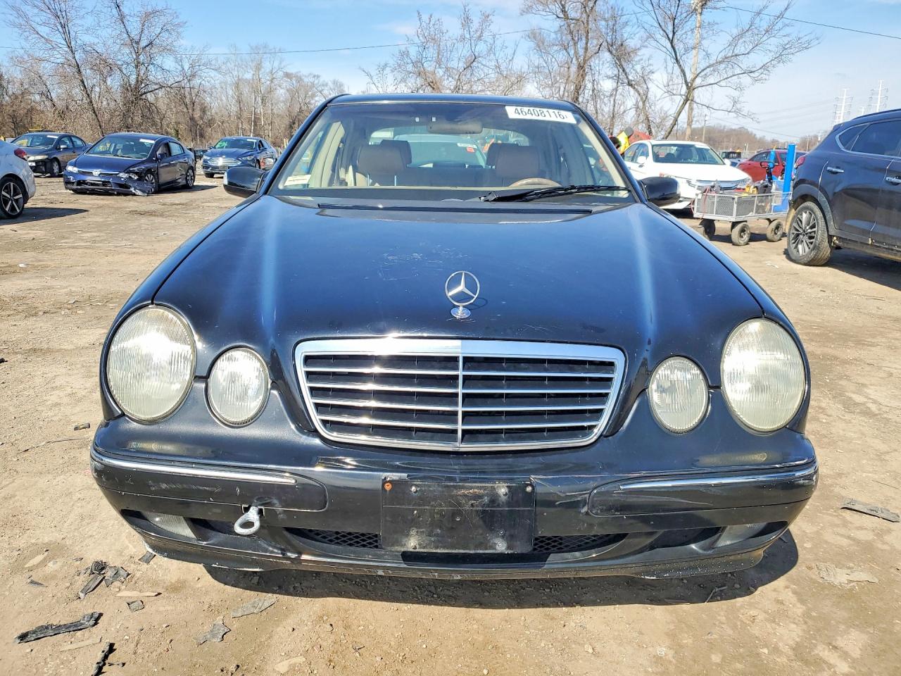 2001 Mercedes-benz E-class 320 Black vin: WDBJF65J91B322566