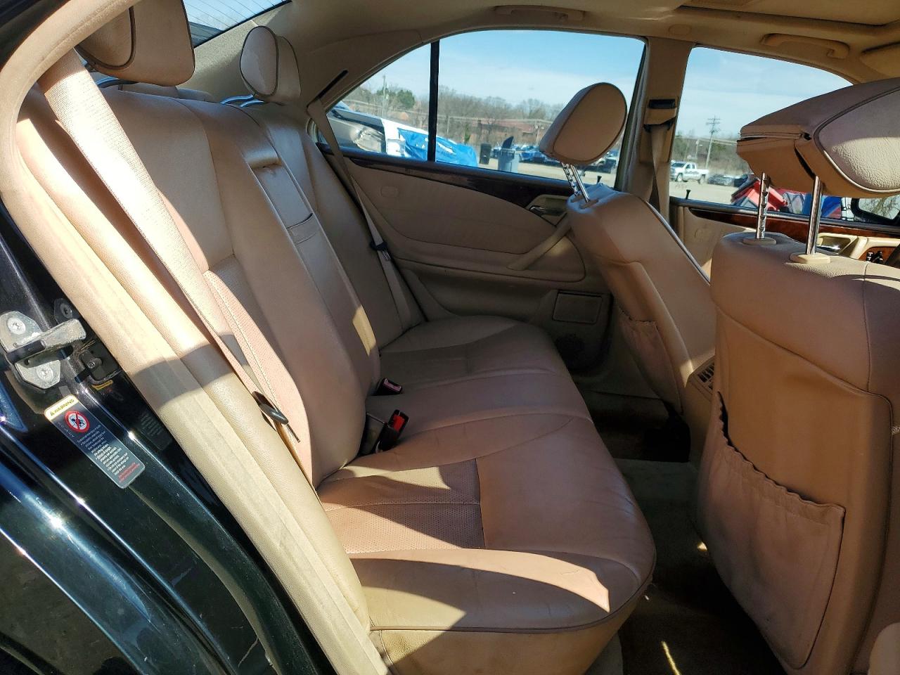 2001 Mercedes-benz E-class 320 Black vin: WDBJF65J91B322566