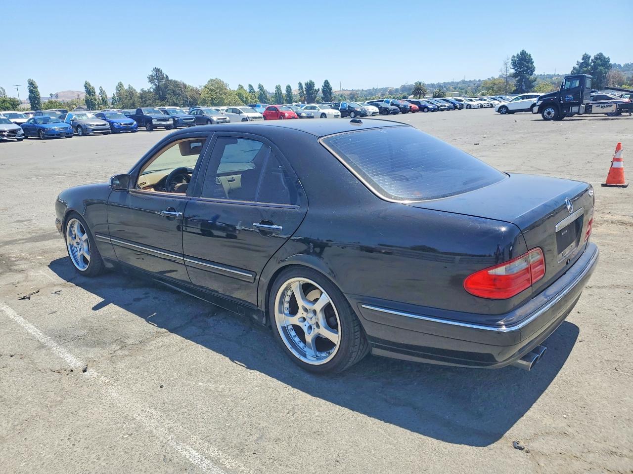 2000 Mercedes-benz E 320 Black vin: WDBJF65J9YA997981