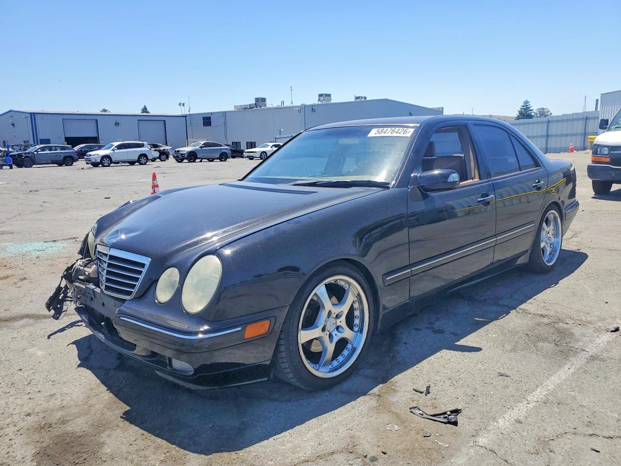 2000 Mercedes-benz E 320 Black vin: WDBJF65J9YA997981