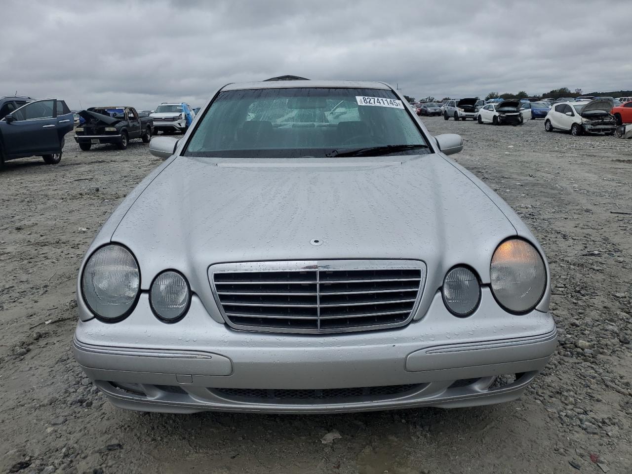 2000 Mercedes-benz E 320 Silver vin: WDBJF65J9YB096684