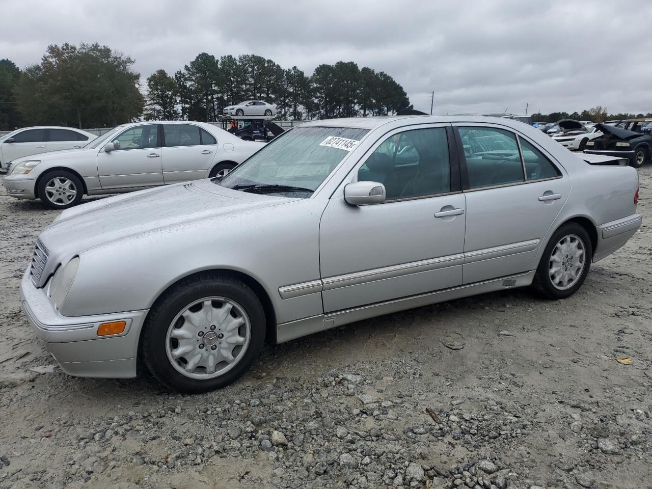 2000 Mercedes-benz E 320 Silver vin: WDBJF65J9YB096684