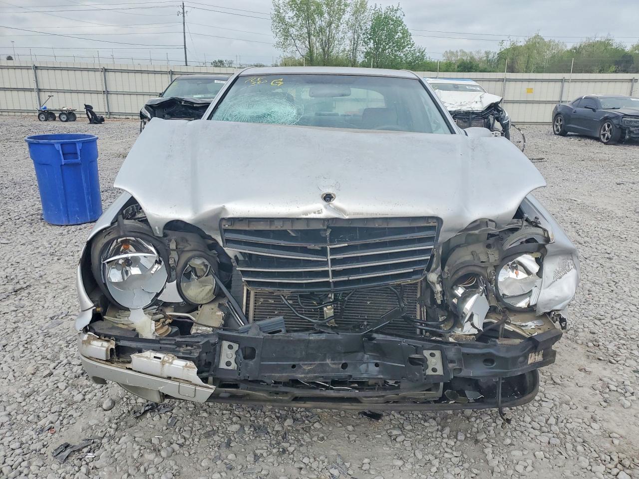 2001 Mercedes-benz E 320 Silver vin: WDBJF65JX1B229507