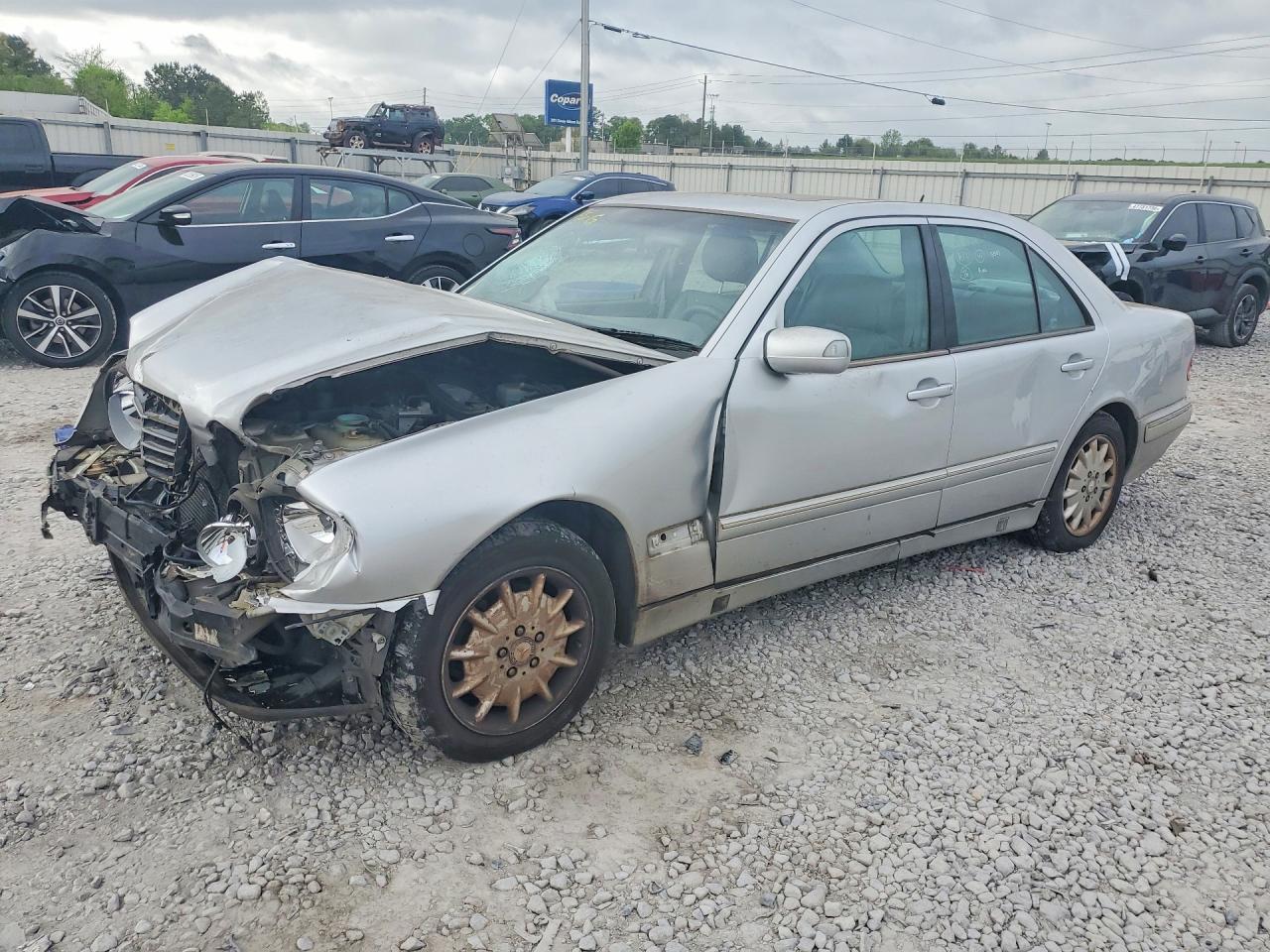 2001 Mercedes-benz E 320 Silver vin: WDBJF65JX1B229507