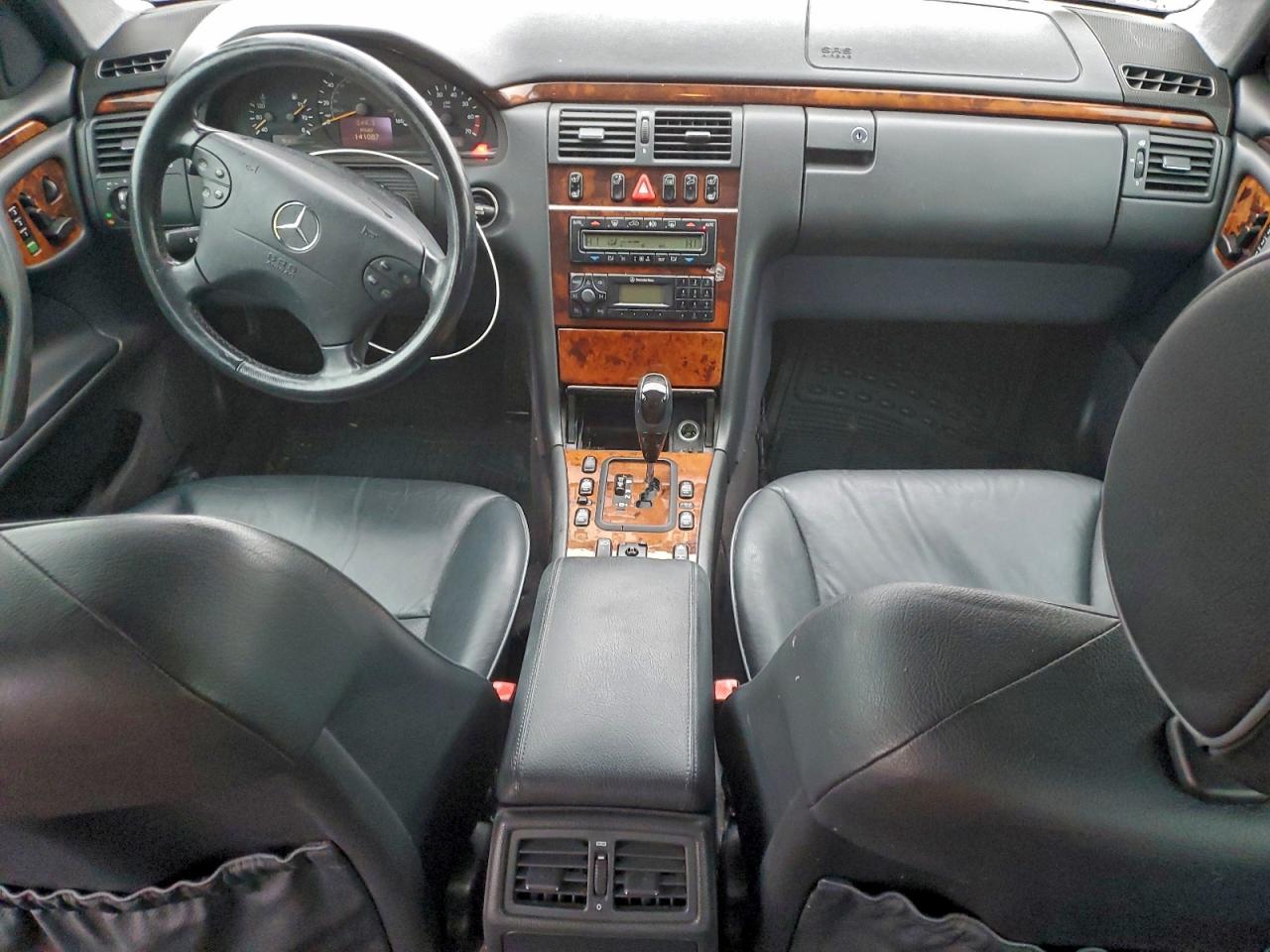 2002 Mercedes-benz E 320 Black vin: WDBJF65JX2B490279